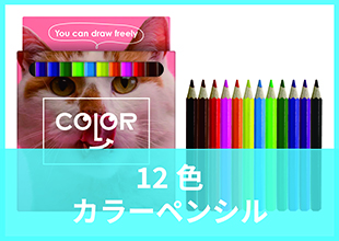 12色カラーペンシル