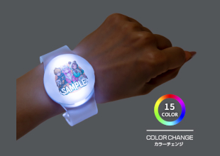 光るラウンドブレスレット